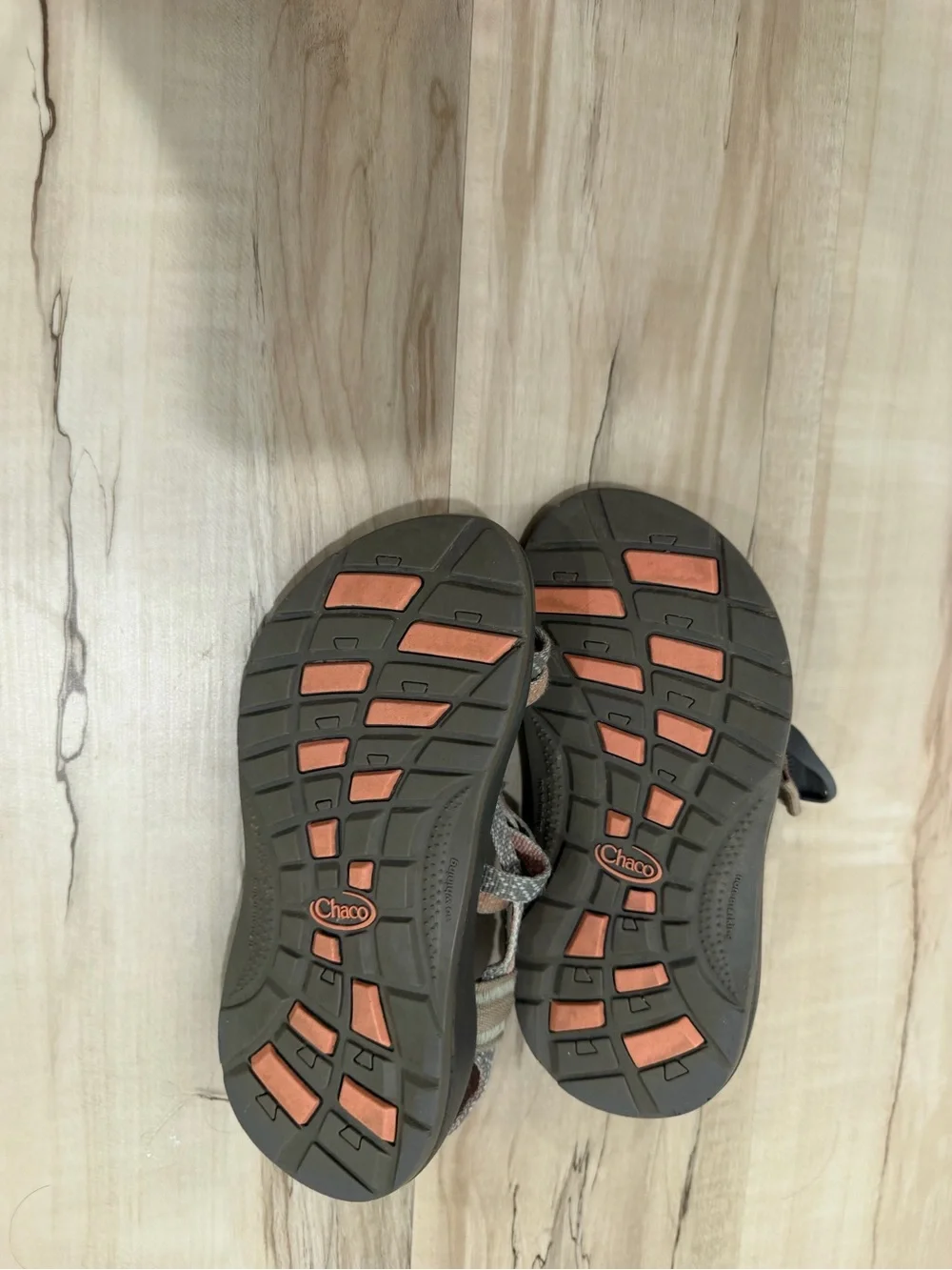 Chaco Kids Multicolor Outdoor Sport Sandals - Pink, Green, Gray